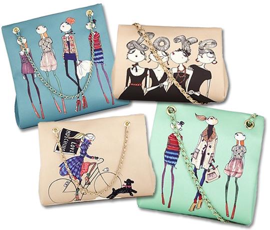 Los bolsos cheap & chic de MOSCHINO, me encantan!