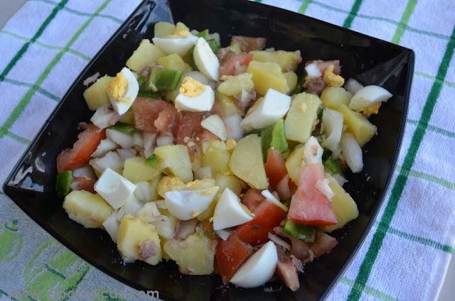 Ensalada de verano. Ensalada campera