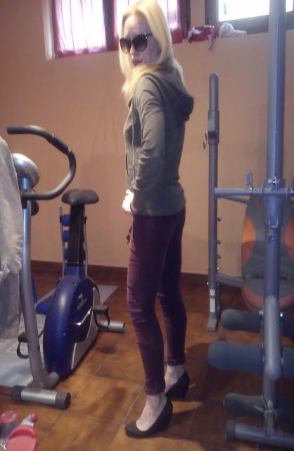 Green and Flowers raining