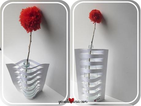 Cómo hacer jarrón. Rápido, gratis y fácil!