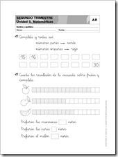 Matemáticas para primer grado