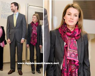 El estilo de Dña. Letizia en su visita a la sede de la OMS en Ginebra