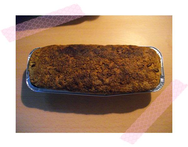 Pan de molde integral con frutos secos