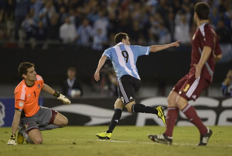 La victoria de Argentina sobre Venezuela