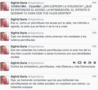 Escrache y el principio de acción y reacción. Preocupante situación.