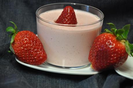Mousse De Fresas Y Vainilla Sin Azúcar