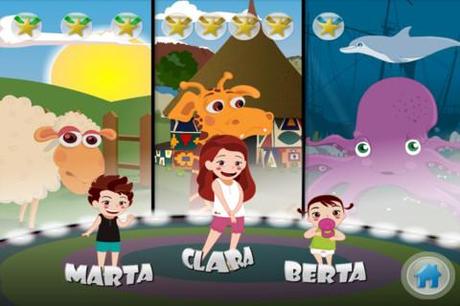 clara animals apps niños