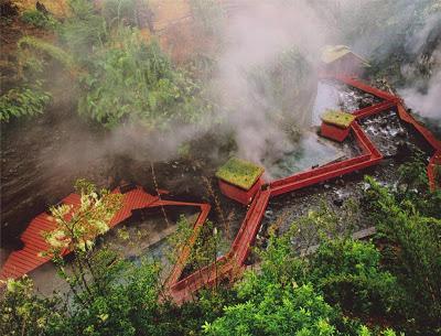 Proyecto de Germán Del Sol: Termas Geométricas. Parque Nacional Volcán Villarrica- Chile