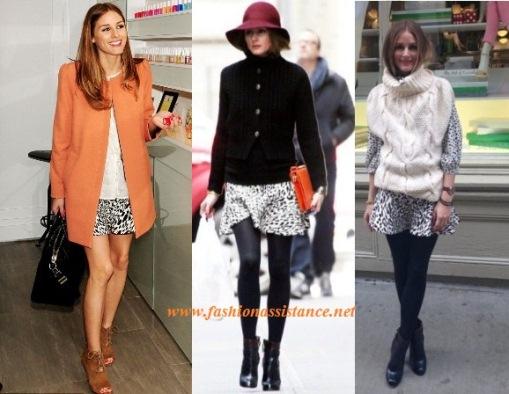 Olivia Palermo: no sin su falda de Zara