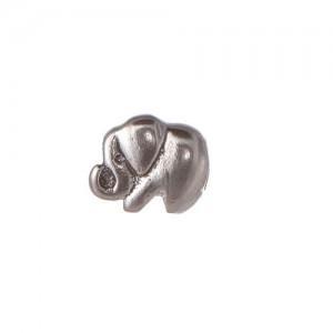 Abalorio de plata Elefante - Joyería Online