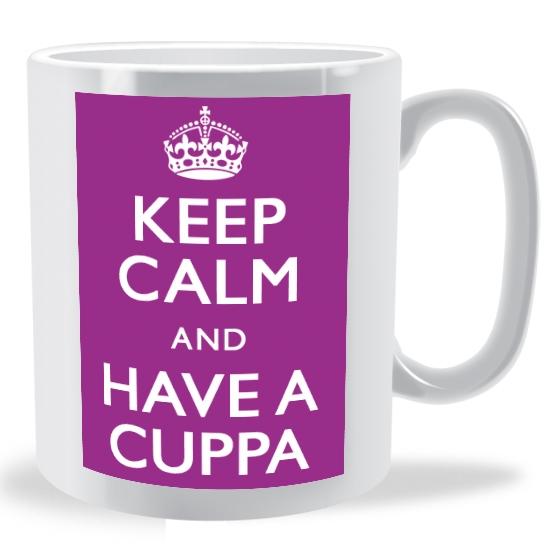 Keep calm and have a cuppa mug