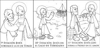 VÍA LUCIS EN IMÁGENES PARA NIÑOS