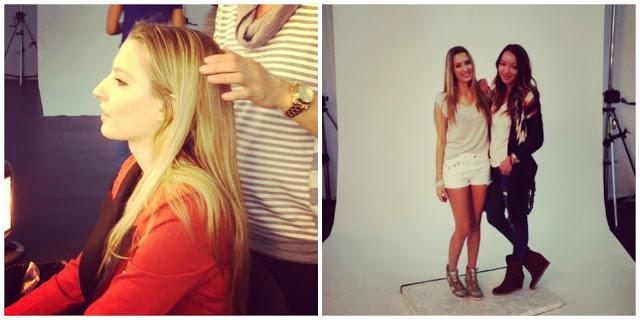 Embajadora de Alpe, con Ursula Corberó