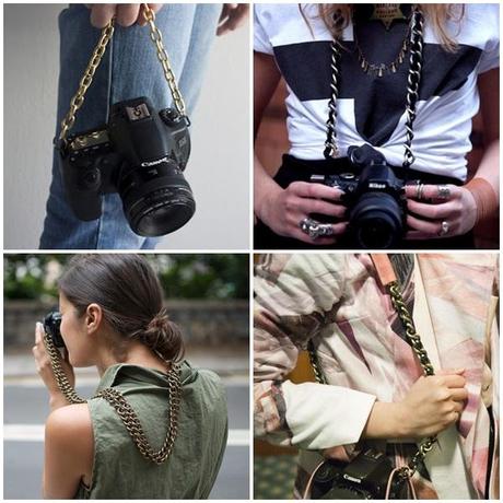DIY: camera chain strap