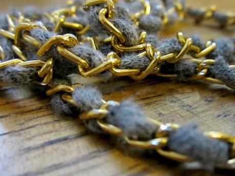 DIY: camera chain strap