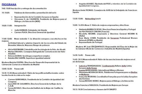 Programa IV Encuentro