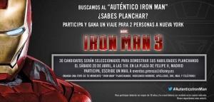 Concurso Iron Man 3