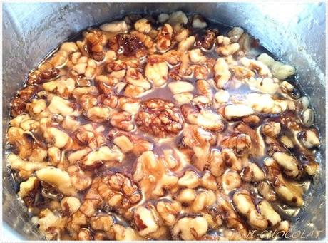 Cupcakes de nata montada y nueces caramelizadas