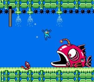 underwater levels mega man 2 bubble man 300x262 Mega Man   El crecimiento y la perfección