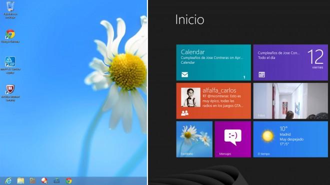 Como mejorar Windows 8 para el usuario de escritorio