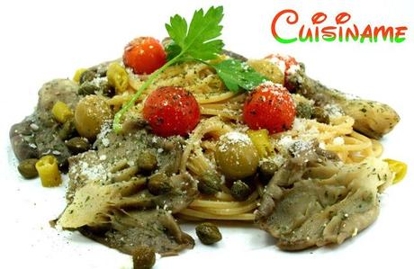 pasta con setas, pasta, espaguetis, espaguetis integrales, recetas de cocina, recetas originales, curiosidades, humor, chistes