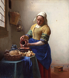 La Lechera de Vermeer