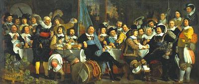 Banquete de milicianos para celebrar la Paz de Münster