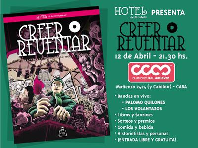 CREER O REVENTAR: Presentación del libro de Hotel de las Ideas