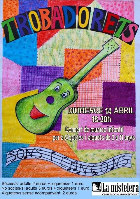 Foto: Actuació infantil en el Centre Social Autogestionat la Mistelera (La Xara - Dènia)

http://www.youtube.com/watch?v=sk63E15qFa8