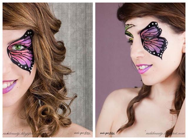 Maquillaje Fantasía | Mariposa y Flor (Butterly & Flower Makeup)