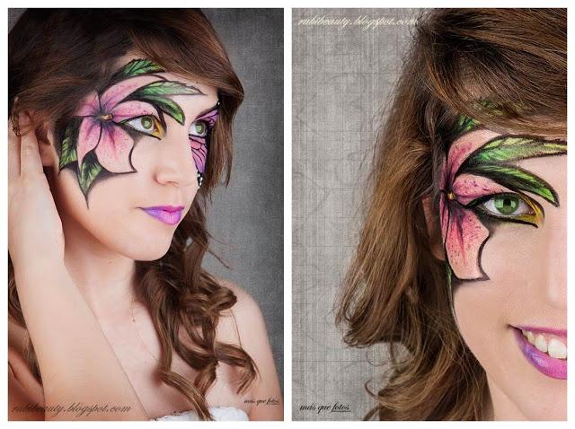 Maquillaje Fantasía | Mariposa y Flor (Butterly & Flower Makeup)