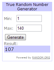 Resultado Sorteo Primavera