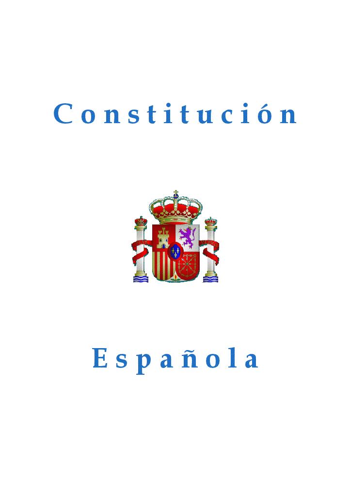 La Constitución Española