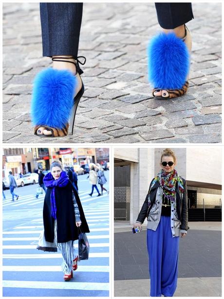 Street Style: Blue Is The Spring Color Street Style: Blue Is The Spring Color