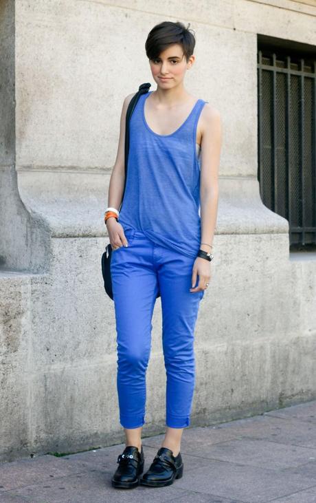 Street Style: Blue Is The Spring Color Street Style: Blue Is The Spring Color