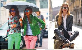 Lo más in: gafas de espejo y labios bicolor, tendencias verano 2013