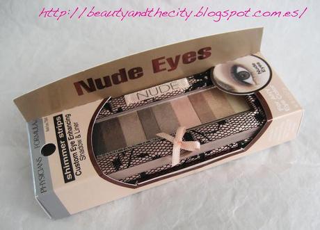 Physician's Formula Shimmer Strips, Custom Eye Enhancing Shadow & Liner, Nude Eyes -  Review and Swatches