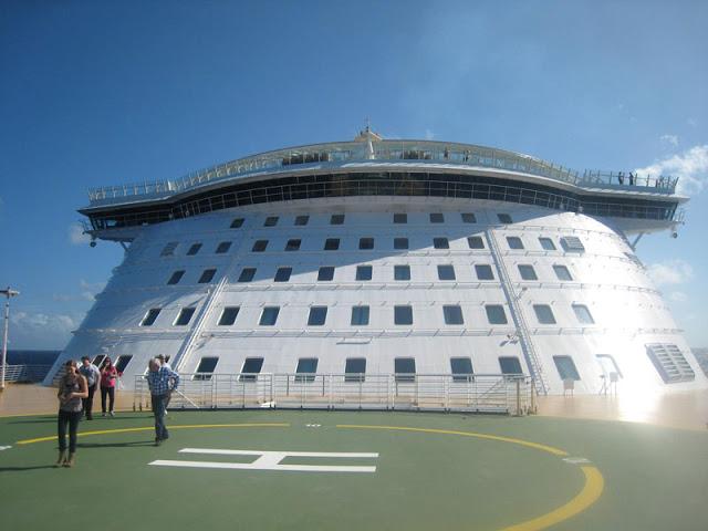 Dentro del Allure of the Seas. Lo que no se ve