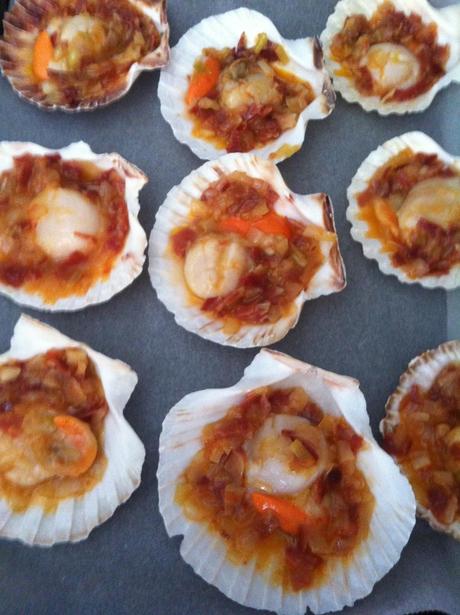 Vieiras Gratinadas
