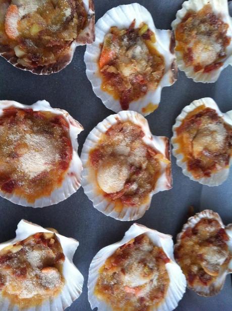 Vieiras Gratinadas