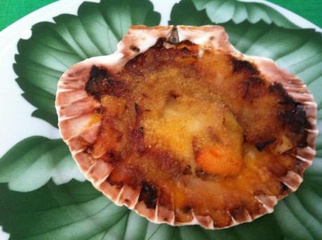 Vieiras Gratinadas