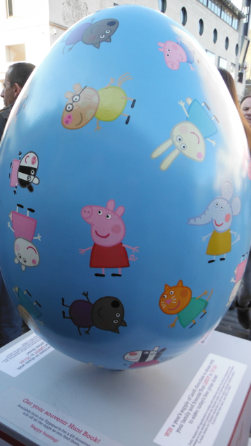 Huevo de Pascua de Peppa Pig
