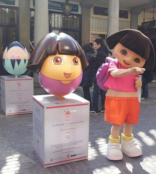 Huevo de Pascua de Dora La Exploradora