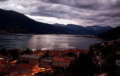 Lago de Como al atardecer