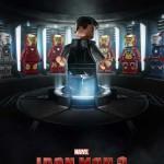 Póster de LEGO imitando a Iron Man 3