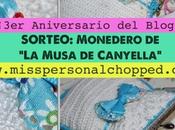 SORTEO ANIVERSARIO: Monedero Musa Canyella"!