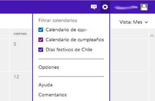 Filtros en Correo Outlook