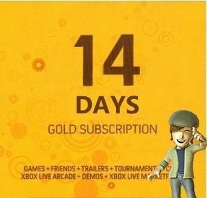 14 dias xbox live gold gratis Ganador del sorteo de la cuenta Xbox Live Gold