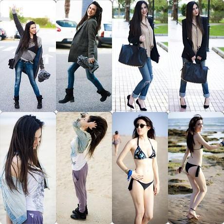 collage outfits spring trends