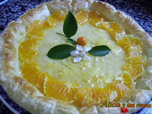 TARTA DE NARANJAS DEL VALLE